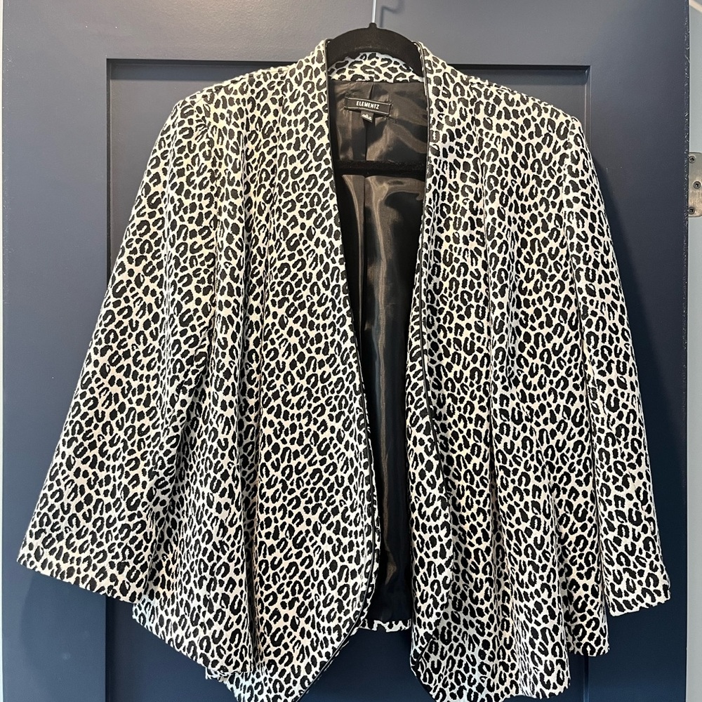Leopard Print Jacket